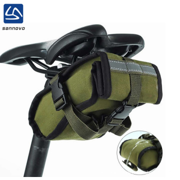 wholesale classic outdoor waterproof bicycle army saddle bag